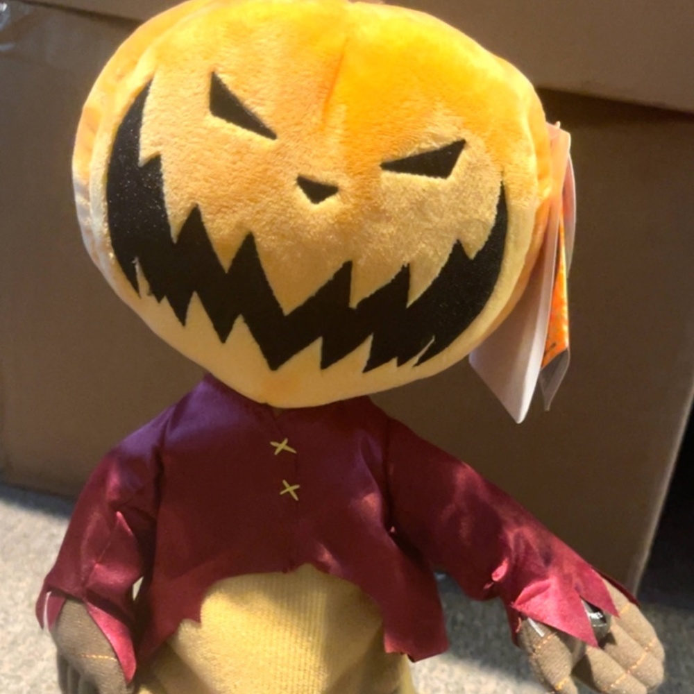 Pumpkin musical toy
